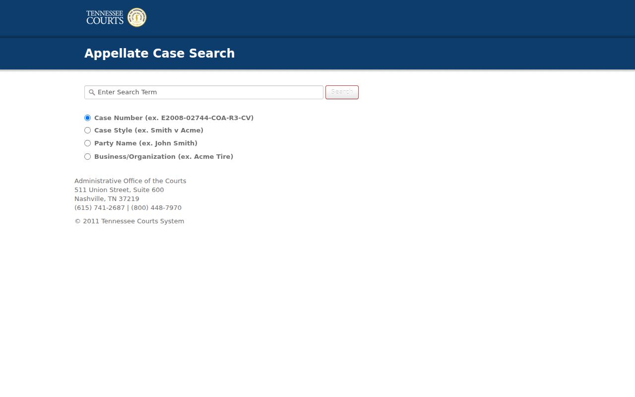 Clay County case lookup appellate search
