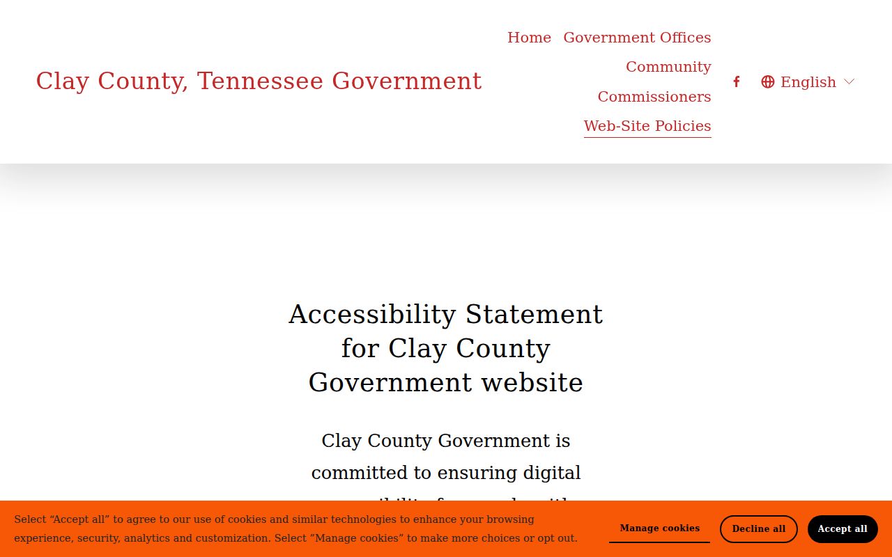 Clay County court docket accessibility
